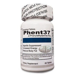 Phent37 Diet Fat Burner Weight Loss Formula 60 Tablets