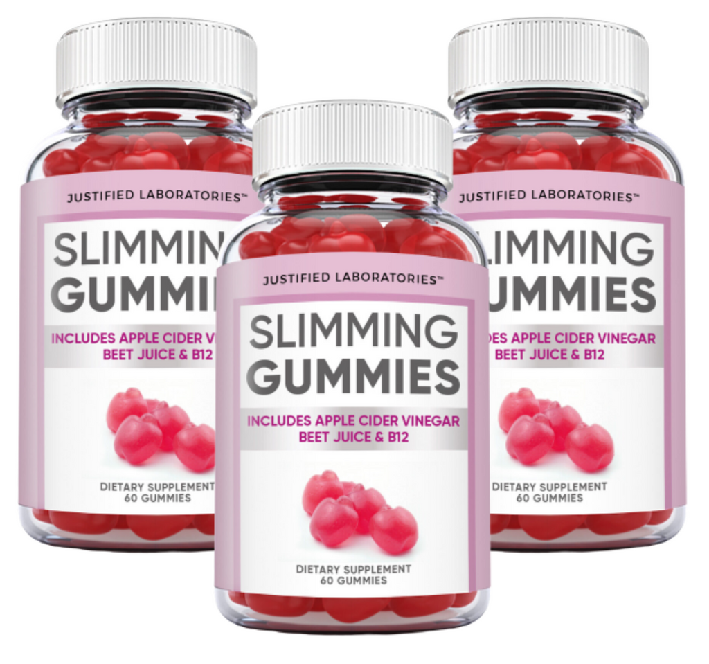 (3 Pack) Slimming Gummies 1000MG Apple Cider Vinegar 60 Gummys - LEIXSTAR