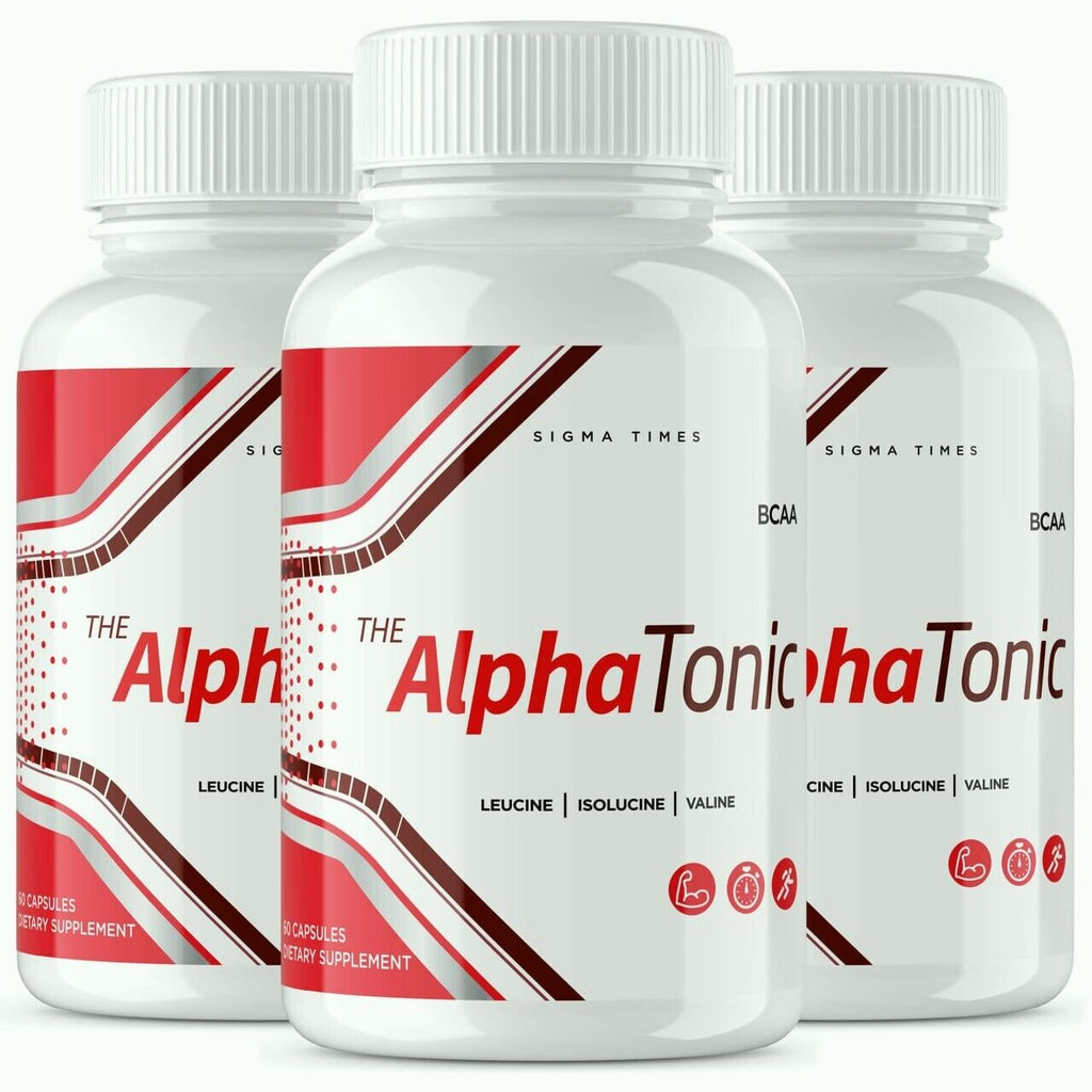 (3 Pack) The Alpha Tonic Capsules, AlphaTonic Men, Powerful Performance Support - LEIXSTAR