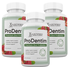 (3 Pack) Prodentim Advanced Dental Supplement - 180 Capsules - LEIXSTAR