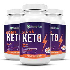 (3 Pack) Spark Keto Pills (180 Capsules) - LEIXSTAR