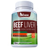 Image of Desiccated Beef Liver Capsules, Certified 100% Grass Fed Undefatted 120 Capsules - LEIXSTAR