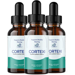 Image of (3 Pack) Cortexi Drops - For Ear Health, Hearing Support, Healthy Eardrum