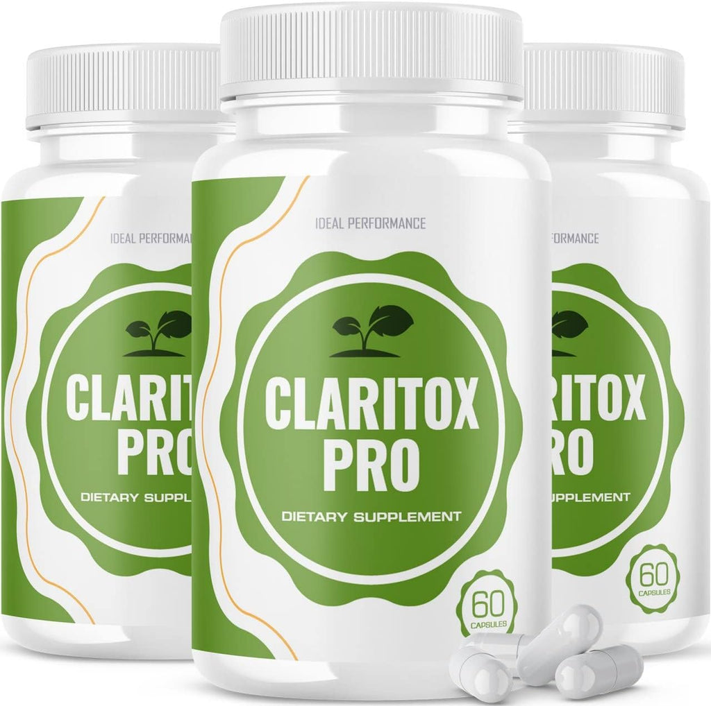 Claritox Pro Pills for Vertigo Joint Support Supplement Tablet Reviews Effects (180 Capsules)