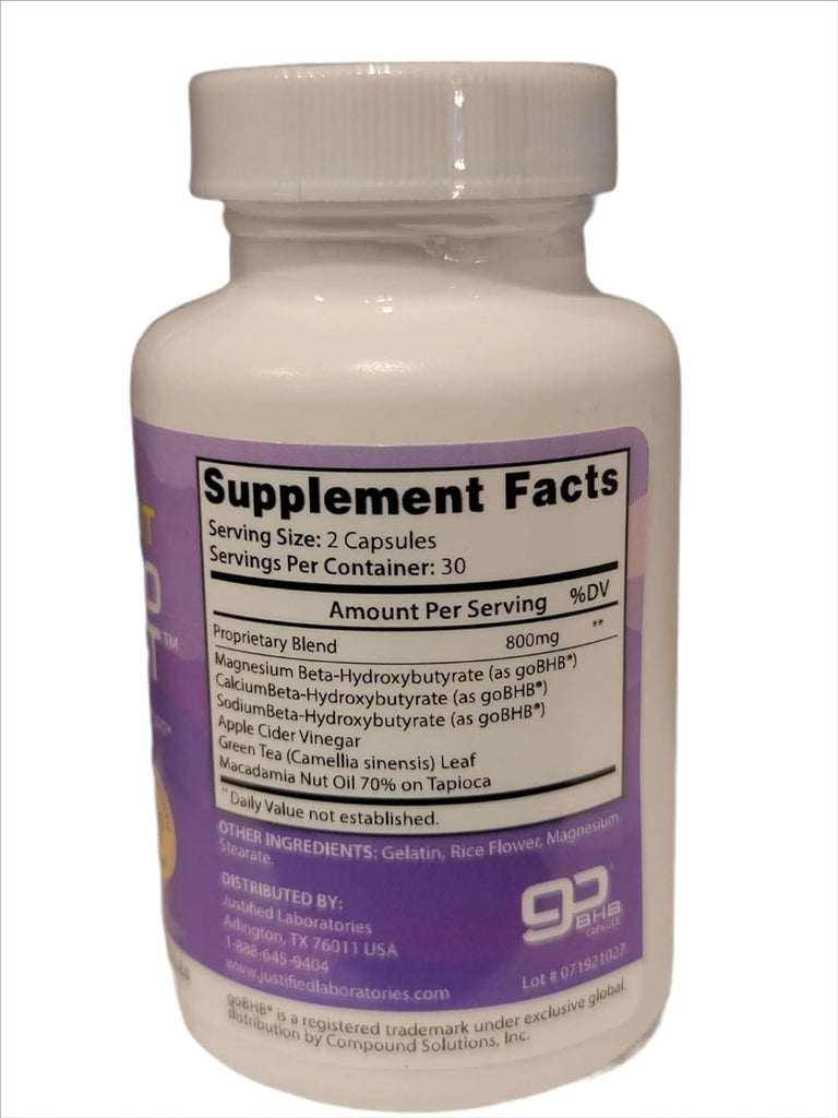 Ultra Fast Pure Keto Boost Pills Advanced BHB Ketogenic Supplement Exogenous Ketones Ketosis for Men Women 60 Capsules 2 Bottles