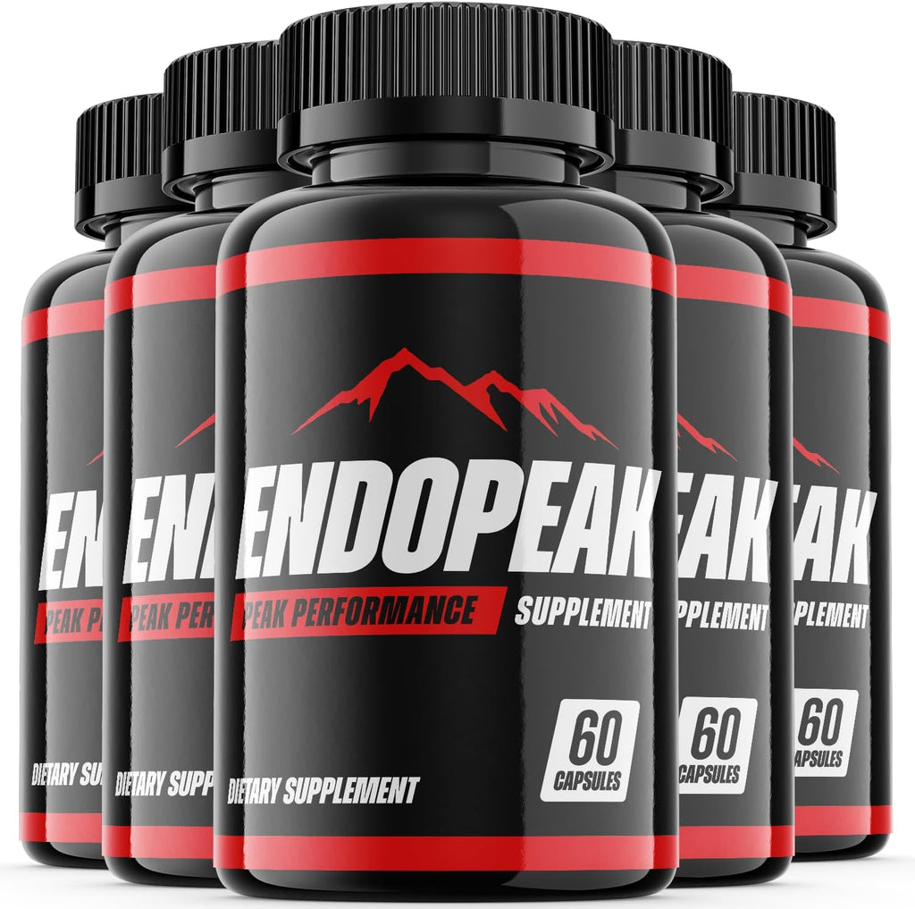 (5 Pack) Endopeak Male Pills Endopeak Supplement (300 Capsules)