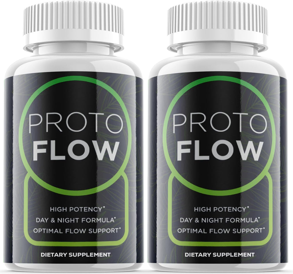 (2 Pack) Proto Flow Blood Support Pills Supplement (120 Capsules)
