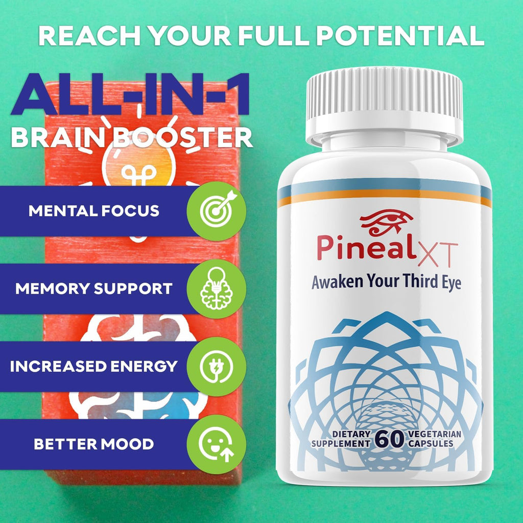 (2 Pack) Pineal XT Brain Health Advanced Formula (120 Capsules)