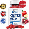 Image of (3 Pack) X Slim Keto ACV Gummies 1000MG Xslim Vegan Non GMO with Pomegranate Juice Beet Root B12 180 Gummys