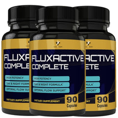 (3 Pack) FluxActive Complete Vital Prostate Wellness Formula (3 Bottle Pack) 270 Capsules - LEIXSTAR
