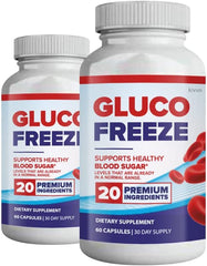 (2 Pack) Gluco Freeze 120 Capsules - LEIXSTAR