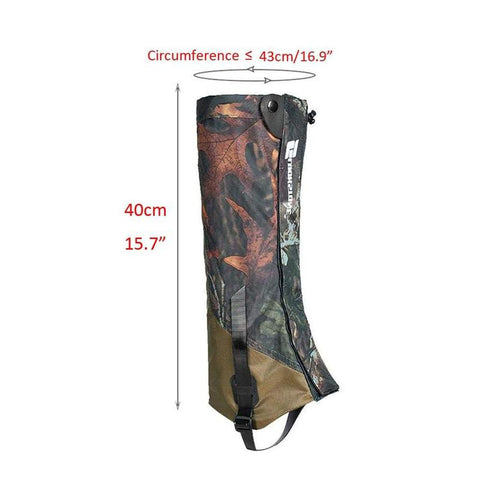 Outdoor Waterproof Foot Cover Durable Highly Breathable Gaiters - LEIXSTAR