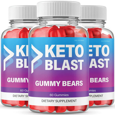 (3 Pack) Keto Blast Gummies Gummy (180 Gummies) - LEIXSTAR