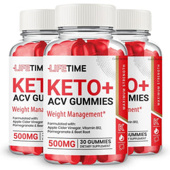 (3 Pack) Lifetime Keto ACV Gummies - LEIXSTAR