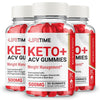 Image of (3 Pack) Lifetime Keto ACV Gummies - LEIXSTAR