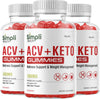 Image of (3 Pack) Simpli Health ACV + KETO 180 Gummies - LEIXSTAR