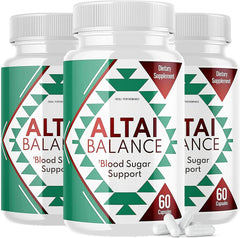 (3 Pack) Altai Balance Blood Sugar Support Pills 180 Capsules - LEIXSTAR