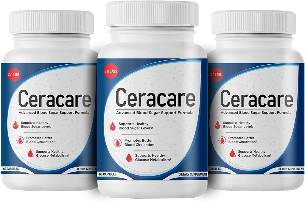 Ceracare - Advanced Sugar Support Formula - LEIXSTAR