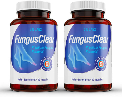 (2 Pack) Fungus Clear Pills (120 Capsules) - LEIXSTAR