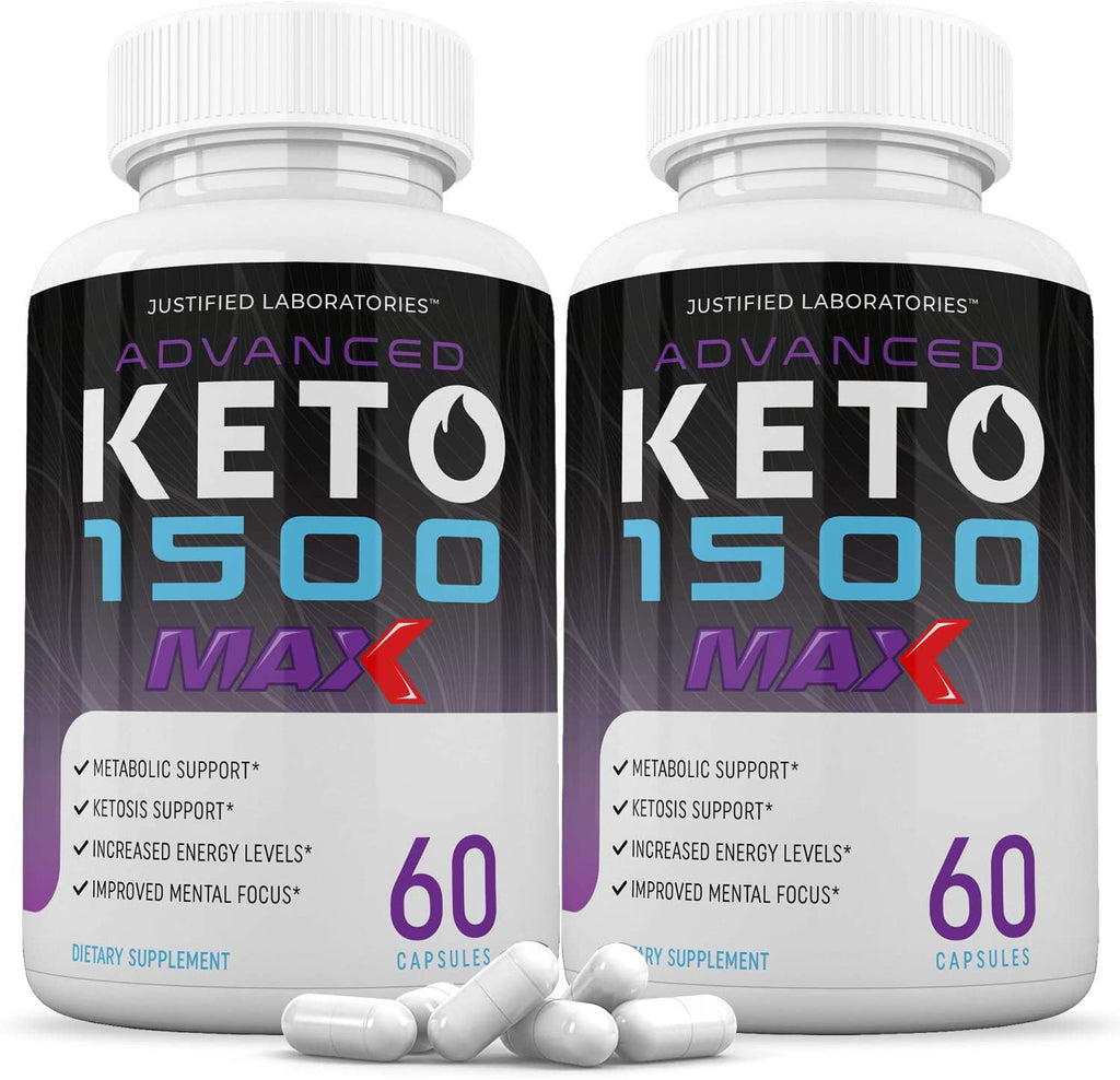 (2 Pack) Advanced Keto 1500 Max 1200MG Pills - LEIXSTAR
