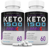 Image of (2 Pack) Advanced Keto 1500 Max 1200MG Pills - LEIXSTAR