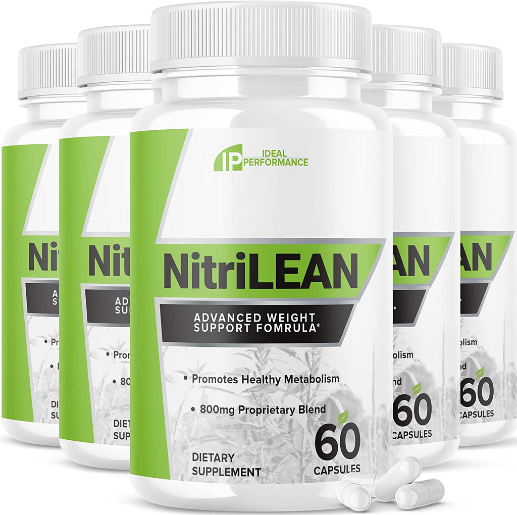 (5 Pack) Nitrilean Supplement Pills Tablets (300 Capsules) - LEIXSTAR