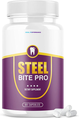 Steel Bite Pro For Teeth and Gums, Steel Bits Pro Dental Supplement Pills - LEIXSTAR