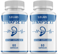 (2 Pack) Synapse XT for Tinnitus Supplement Pills - LEIXSTAR