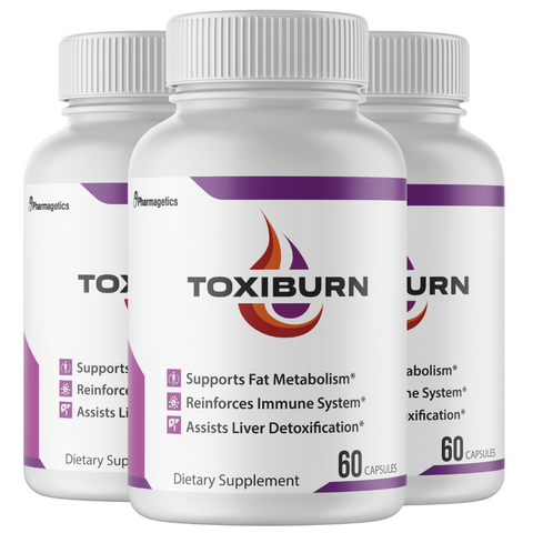 (3 Pack) Toxiburn - 180 Capsules - LEIXSTAR